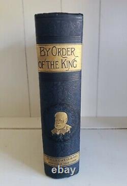 By Order of the King by Victor Hugo RARE Antique 1888 Victorian Classic Blue