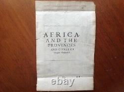 C1620 AFRICAE DESCRIPTIO Rare Original Antique Map of Africa by Mercator/Hondius