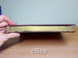 C1878 The Four Seasons At The Lakes ILLUMINATED Colour Gilded Antique Book RARE
