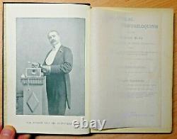 C1893 Practical Ventriloquism MAGIC Rare CURIO Arcane ILLUSTRATED Antique Book