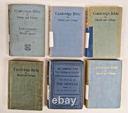 CAMBRIDGE BIBLE for Schools and Colleges 54 Volumes ex-libris Antique Books Rare