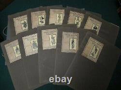 CHARLES DICKENS 1st ed Rare Print Collection 1900 ANTIQUE SET of ILLUSTRATIONS