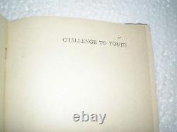 Challenge To Youth A Symposium Rare Antique Book India 1939
