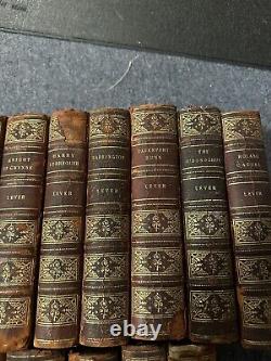 Charles Lever 1872-1873 Rare Antique Books With Illustrations 15 Total