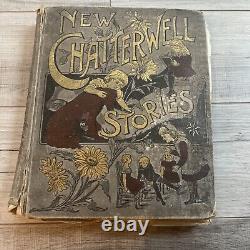 Chatterwell Stories McLoughlin Bros 193 Antique Children's Story Book Rare