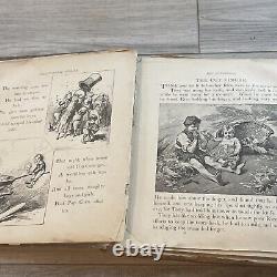 Chatterwell Stories McLoughlin Bros 193 Antique Children's Story Book Rare