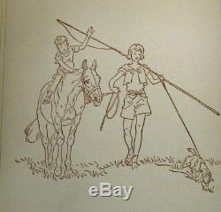 Children Hardcover Rare Book Collectible Antique Vintage Paul Brown Horse Art