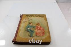 Children's Book Happy Hours Picture and Story Book Antique Collectible