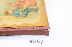 Children's Book Happy Hours Picture and Story Book Antique Collectible