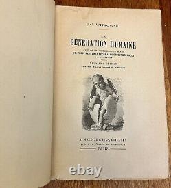 Collection of 10 Antique books on the Women's Anatomy, Gynacological