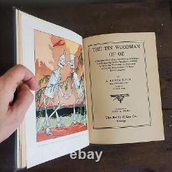 Complete 15 Antique OZ Book Collection Color Plates L. Frank Baum 1st Editions