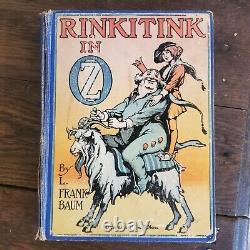 Complete 15 Antique OZ Book Collection Color Plates L. Frank Baum 1st Editions