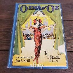 Complete 15 Antique OZ Book Collection Color Plates L. Frank Baum 1st Editions