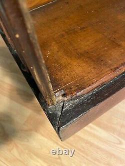 Danner Spinning Revolving Bookcase 1876 Walnut RARE Square Rotating Book Case