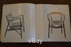 Danske Stole Danish Chairs by Nanna & Jorgen Ditzel, 1954 Denmark VERY RARE Book