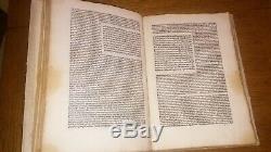 De Oratore by Cicero 1495 Incunable Edition Antique Vintage RARE Old Latin Book