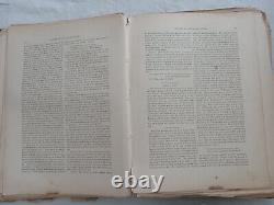 Defiance County Ohio Illustrated History Full Color Map Antique Book Rare 1883