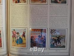 Deutfche kultur bilder 1400-1900 &300 color sticker book rare germany antique