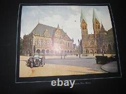 Die Hansestadte Bremen Berlin 1929 Rare Antique Book 28 Photographic Plates