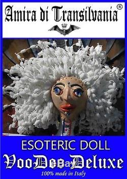 Doll rare voodoo professional magic+book+instruction antique vintage one pieces