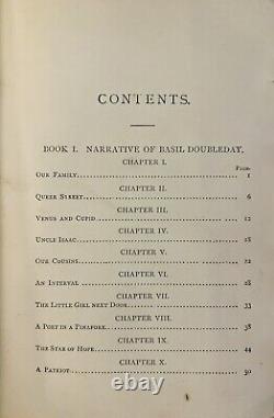 Doubleday's Children by Dutton Cook Hardcover Book DM Co, Antique 1800s, Rare