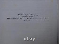 EMINENT AMERICANS 2 Vol Set ANTIQUE BOOKS Leather PORTRAIT GALLERY 1st Ed RARE