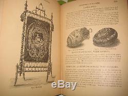 EX RARE ANTIQUE VICTORIAN HOME decoration FURNITURE crafts FANCY WORK 635 picts
