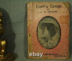 Earl's Error Rare antique old vintage book