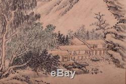 Exquisite Rare Chinese Hand Painting Landscape Book Marks HuangJun KK473