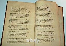 Extremely Rare Antique 1785 Book Aristotle's Art of Poetry famous bookplate