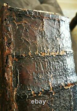 Extremely Rare Antique Book with Brass Clasps, Russian Orthodox Diurnal- Psalter