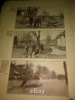 Extremely Rare Book from the 1913 Fremont Ohio Flood Antique Vintage
