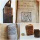 Extremely Rare Illustrated Miniature Prayerbook 1676, In Original Leather Bag