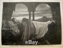 FAIRY TALES Antique ILLUSTRATED 1883 CINDERELLA Sleeping Beauty RARE Disney OLD