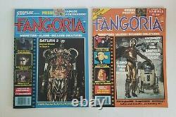 FANGORIA MAGAZINE 1 -10 RARE Vintage 1980 Excellent Condition