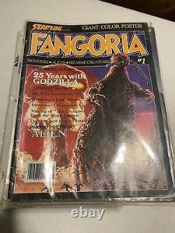 FANGORIA MAGAZINE (73 total) WHOLESALE LOT RARE Vintage 1980 Collectible Auction