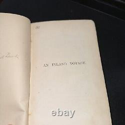 FIRST EDITION An Inland Voyage By Robert Louis Stevenson 1878 ANTIQUE BOOK RARE