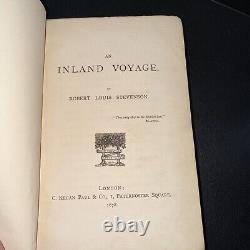 FIRST EDITION An Inland Voyage By Robert Louis Stevenson 1878 ANTIQUE BOOK RARE