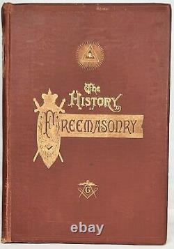 FREEMASONRY LIBRARY Knight Templar Free Mason ILLUMINATI Occult Antique old RARE