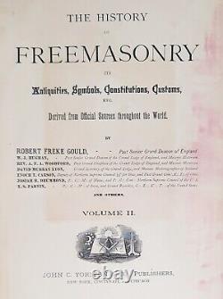 FREEMASONRY LIBRARY Knight Templar Free Mason ILLUMINATI Occult Antique old RARE