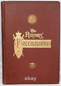 FREEMASONRY LIBRARY Knight Templar Free Mason ILLUMINATI Occult Antique old RARE