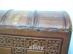 Fine Antique Iliad & Odyssey Of Homer Full Leather Binding Gilt Sold @ $1875