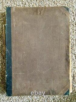 Frank Leslie's New York Journal Vol. II Very Rare Antique 1855 Hardcover Book