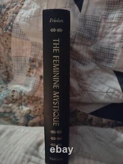 Friedan feminine mystique First Edition Print 1963 Hardcover Letter Rare Antique