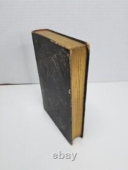 Gift of Affection a Souvenir for 1852 Collection of Poetry Antique Book Leavitt