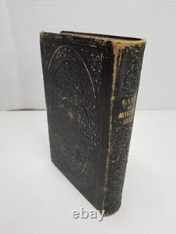 Gift of Affection a Souvenir for 1852 Collection of Poetry Antique Book Leavitt