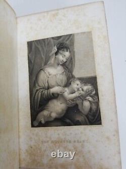 Gift of Affection a Souvenir for 1852 Collection of Poetry Antique Book Leavitt