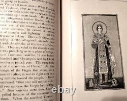 HISTORIC RARE 1885 MASONIC & KNIGHTS TEMPLAR MARTYRS TORTURE BOOK Antique Occult