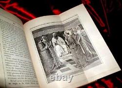 HISTORIC RARE 1885 MASONIC & KNIGHTS TEMPLAR MARTYRS TORTURE BOOK Antique Occult