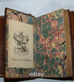 HOMER'S ILIAD & ODYSSEY/TROJAN WAR/GREEK EPIC/ 1783 Rare Antique Fine Binding